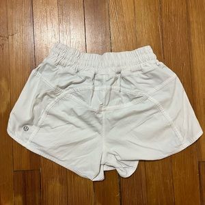 Lululemon White Shorts